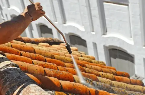 Nettoyage de toitures - Pulligny